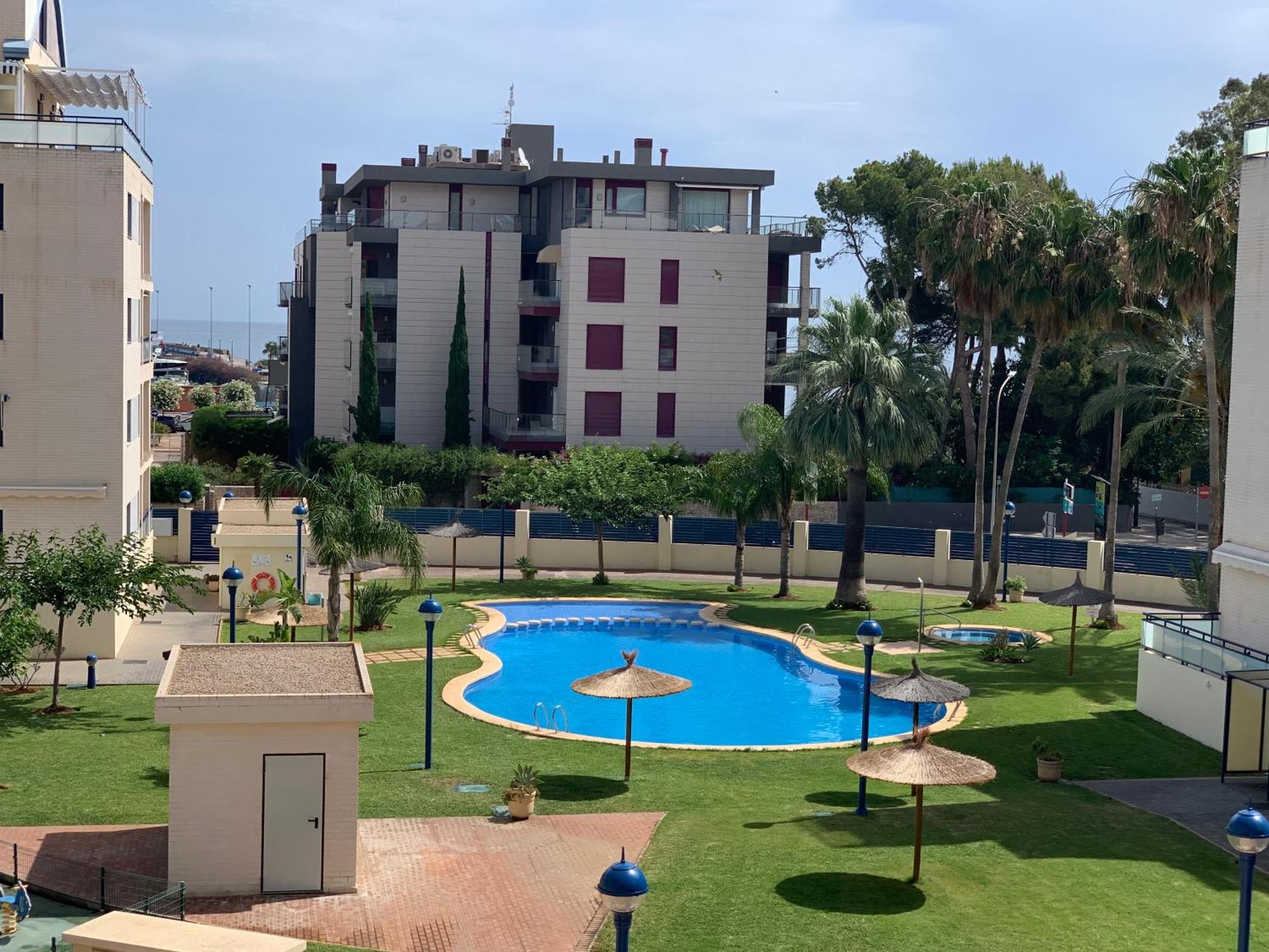 Apartamento Frente A La Marina De デニア エクステリア 写真